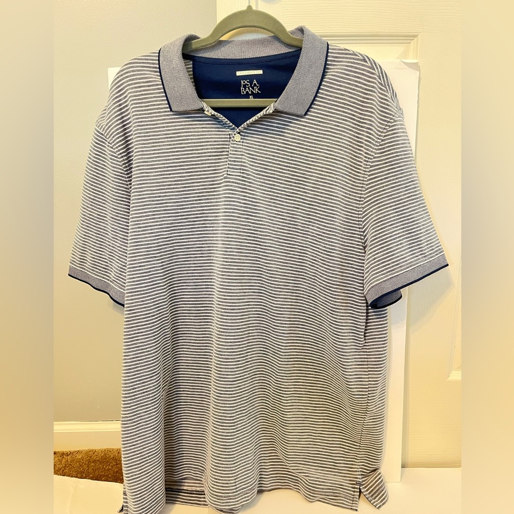 Men’s Jos. A. Bank Dark Blue Shirt XL -EUC!